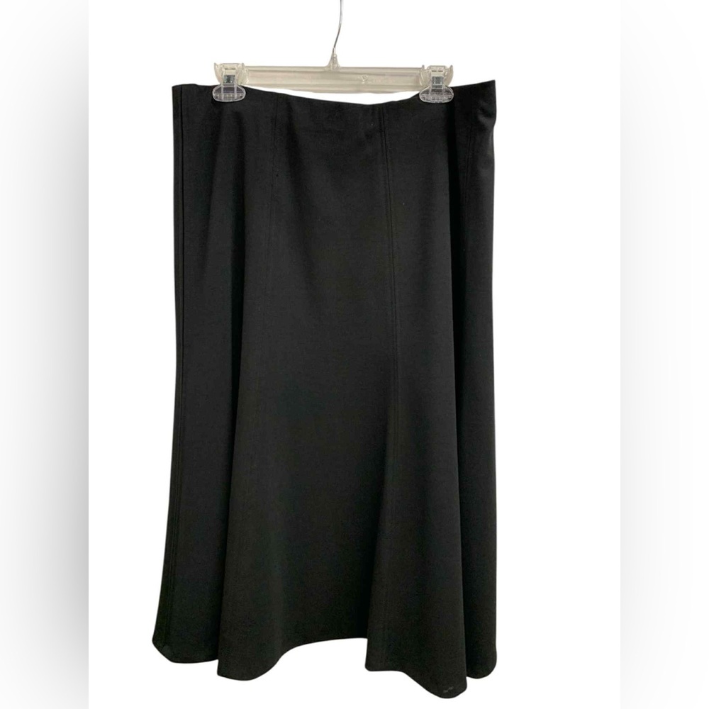 Ruby Rd. Classic Black A-Line Skirt S14